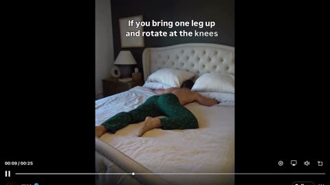 Back Hurting, Pain? Here is some help, in your own bed or carpeted floor!