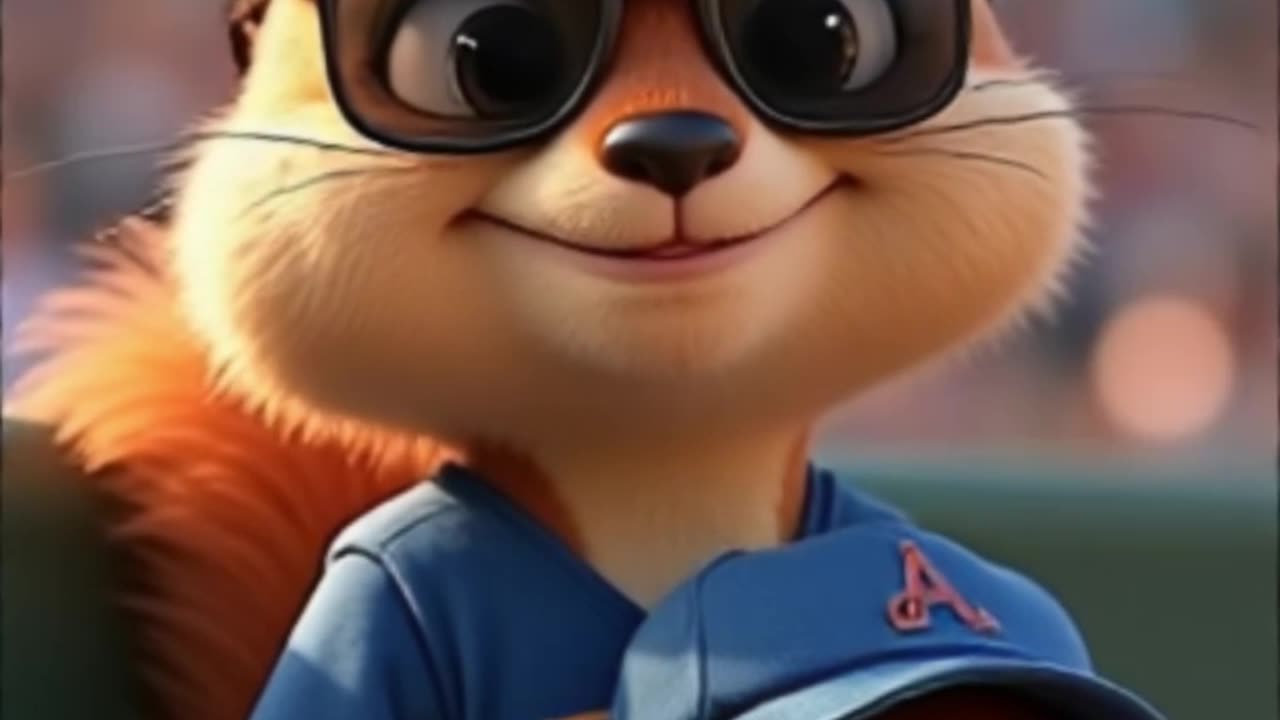 🐿️ Mister Nutty Goes To A Ball Game 🧢⚾