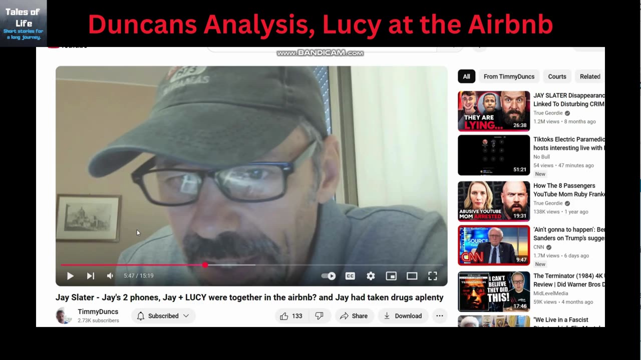 Duncans Analysis pt 1 Jay Slater Case