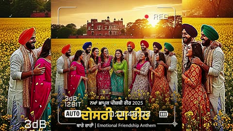 Sacchi Yaari | ਸੱਚੀ ਦੋਸਤੀ | Emotional Punjabi Friendship Song 2025 | Heart Touching Yaari Song