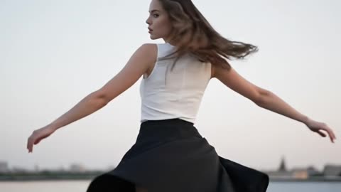 Stylish Girl with a Killer Dance Move (Hottie Look) | Zaya Bliss