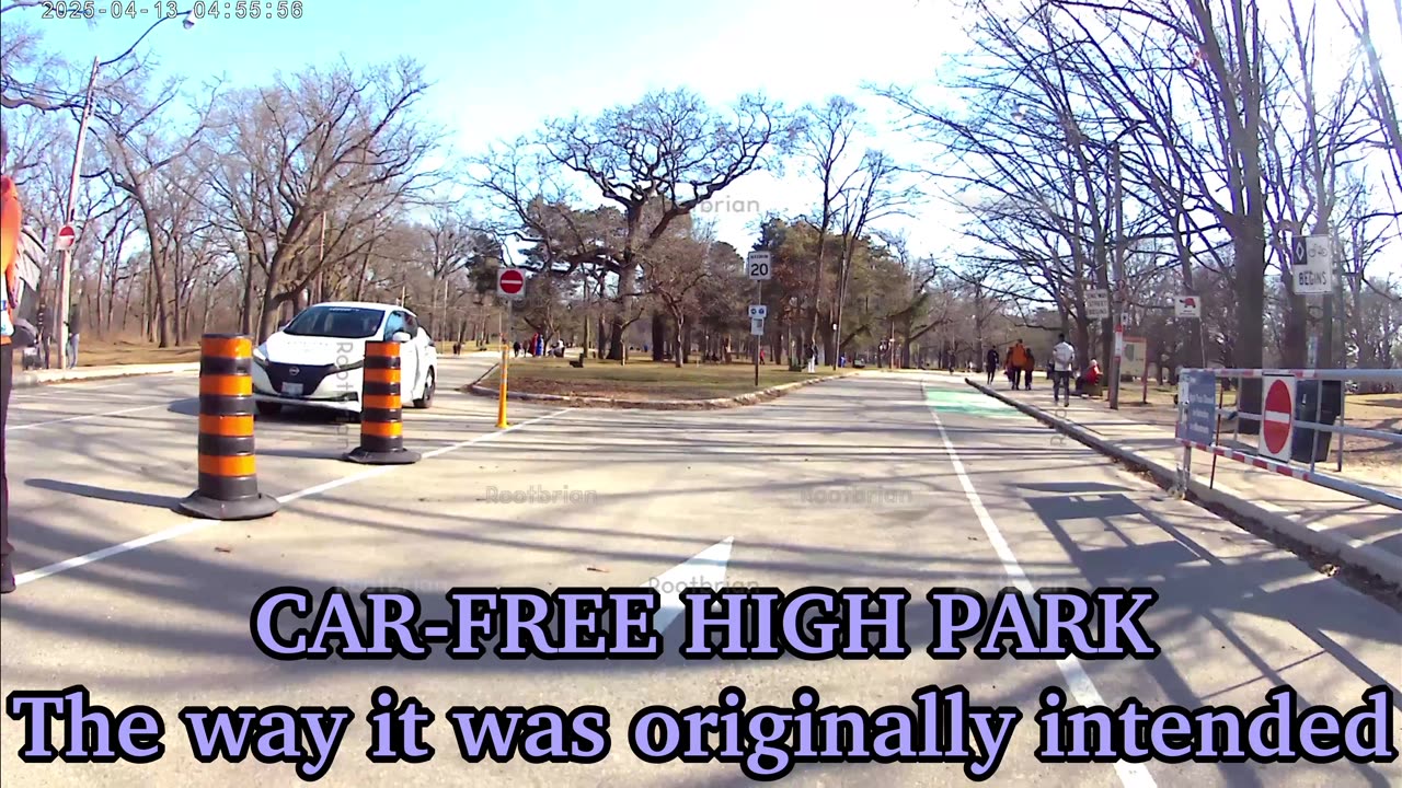 Car-Free High Park - Safer without 1,500 kg vehicles speeding through it