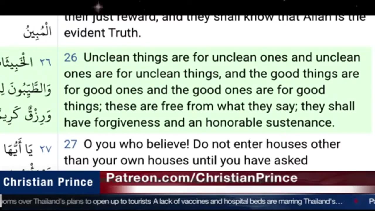 Christian prince See how fast i come with a conclusion