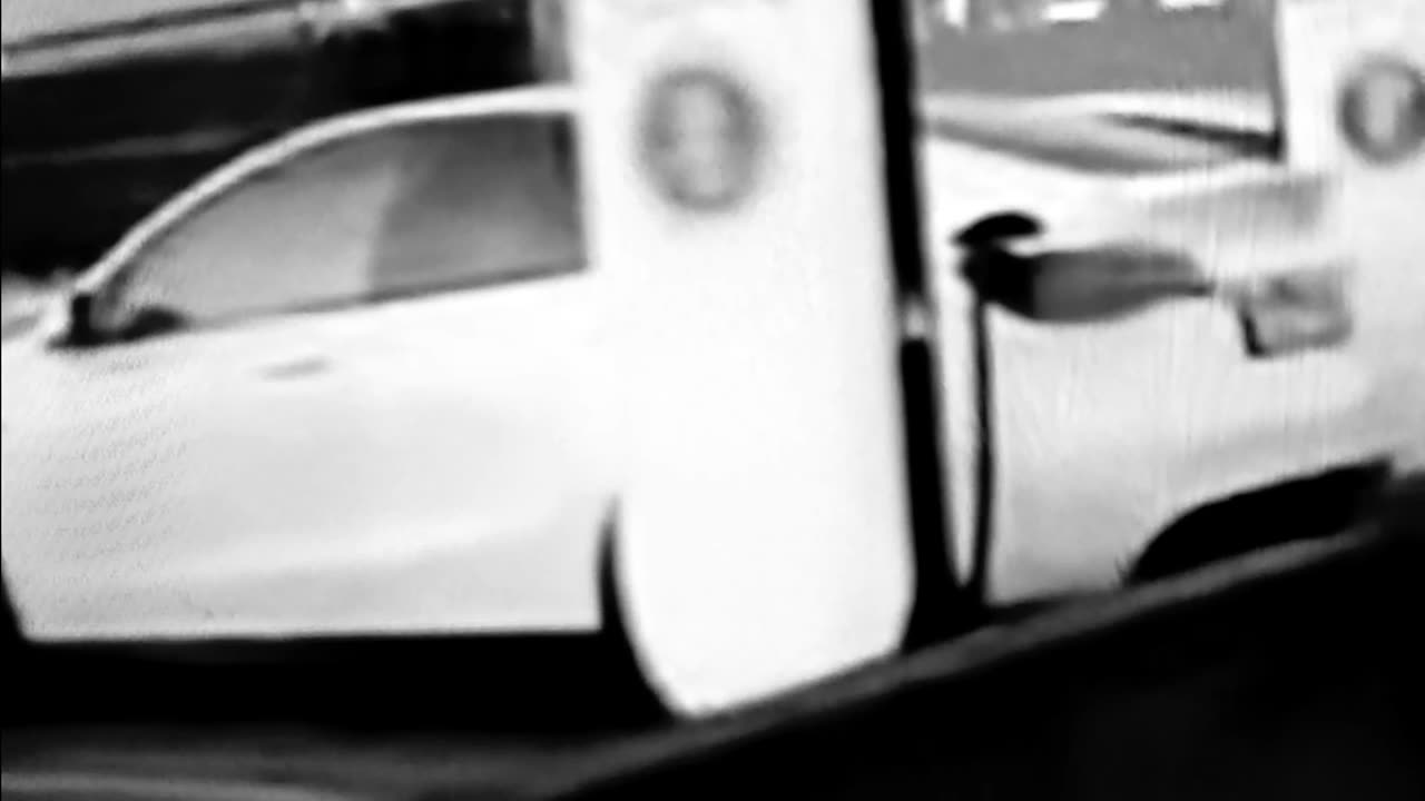Musk salute cutouts placed on chargers (london)