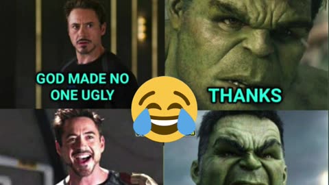 iron man vs hulk | funny video | crazy clips