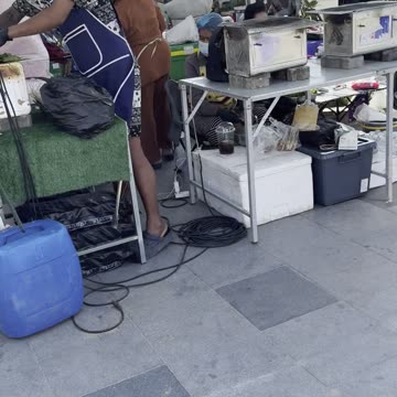 Look at the foods they are selling on beach rd in pattaya