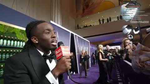 Kai Cenat Streamed At The AMA's!
