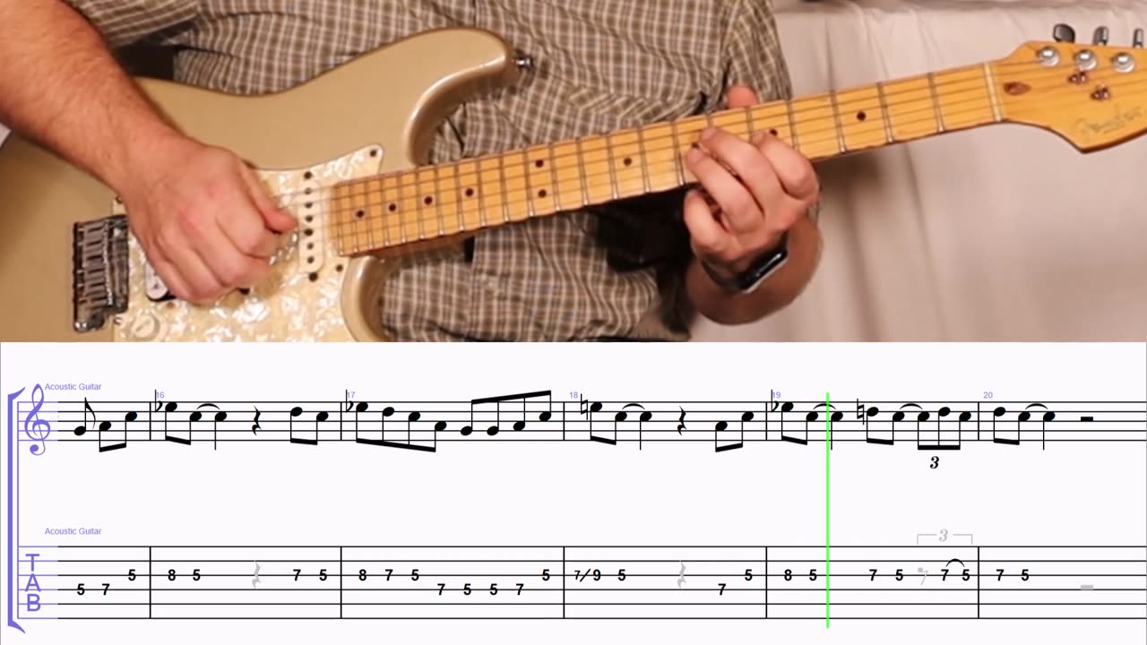 Walking After Midnight by Patsy Cline (Melody Guitar TAB)