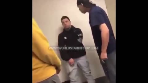 Teen Gets Punked By A Bigger Dude For Bullying Another Kid