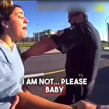 Woman arrested for refusing to sign citation for speeding by over 45 mph. CRIES, BEGS!