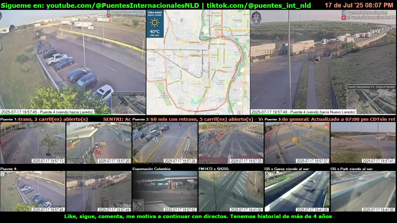 Puentes Internacionales NLD (Youtube / TikTok)