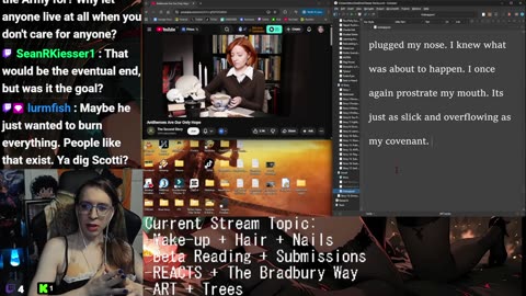 Make-up + Hair + Nails | Beta Reading + REACTS + Commentary + Writing: Anti Heros | Drawing: Shading | SPICY STORY KIDNAPPING