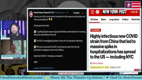 News Treason - Q News Review w Mike King #49 The Harvard-COVID Connection...5-28-25