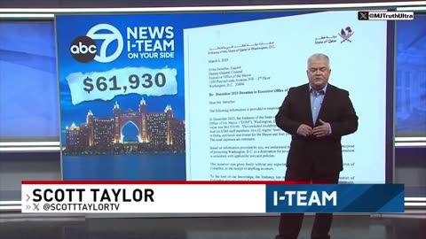 ABC 7 News Team says Qatar is allegedly paying for D.C. Mayor Muriel Bowser trips around the world