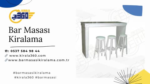 bar masasi kiralama