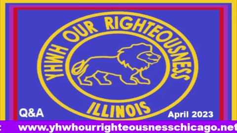 Sabbath with YHWH OUR RIGHTEOUSNESS Chicago [Saturday, March 22, 2025] 10:00 a.m. Central/11:00 a.m. Eastern (Jews are Edomites, descendants of Esau)