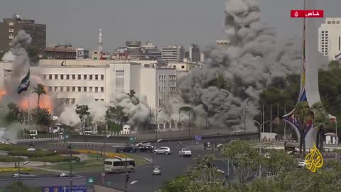 💥🎯 Israel Iran War | Israeli Airstrikes Hit Syria’s Defense HQ in Damascus | RCF