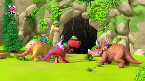 🦖🦕 Your friend Tyrannosaurus Rex + More! | Dinosaur Cartoon | Pinkfong Dinosaurs for Kids.