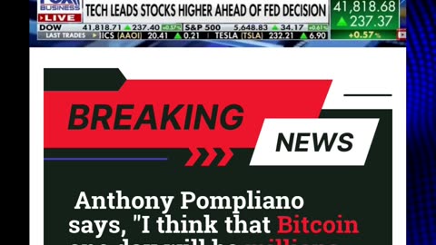 Anthony Pompliano says, "I think that Bitcoin one day will be millions of dollars."