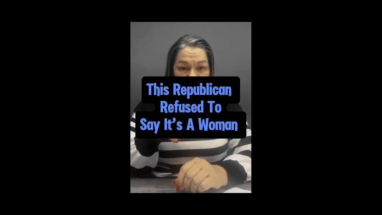 Republican Won’t Say Mrs… 🤷♀️