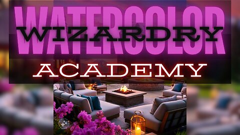 Watercolor Wizardry - Hang Out!