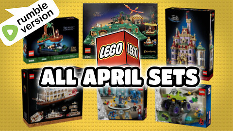 All NEW LEGO Sets Coming April 2025 Rumble Version