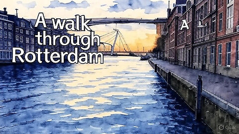 A Walk Through Rotterdam Part 1 of 4 - 4K 60fps HDR