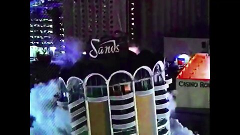 Sands and Aladdin Hotels and Casinos Las Vegas Implosions