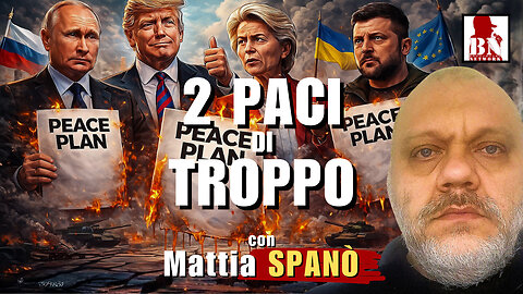 #UCRAINA, tre piani di #PACE per una #GUERRA | Il Punt🔴 di Vista di Mattia SPANÒ