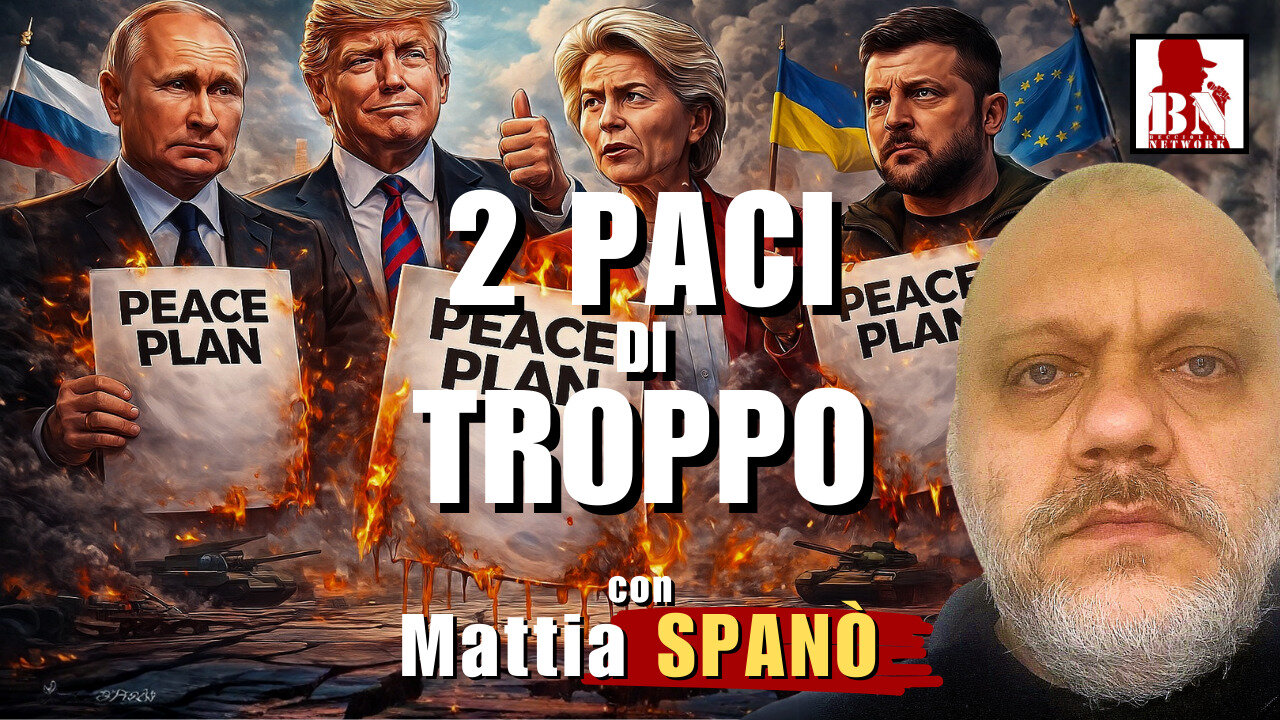 #UCRAINA, tre piani di #PACE per una #GUERRA | Il Punt🔴 di Vista di Mattia SPANÒ