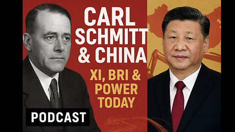 China's Schmittian Space - Carl #Schmitt in #China: Xi Jinping, the Belt and Road, and Global Power