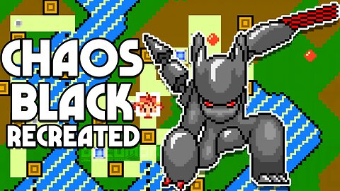 Pokemon Chaos Black Recreated - GBA ROM Hack, Recreated of Chaos Black with new region, new story