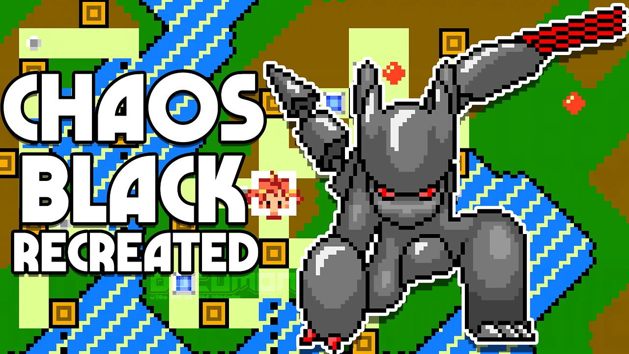 Pokemon Chaos Black Recreated - GBA ROM Hack, Recreated of Chaos Black with new region, new story