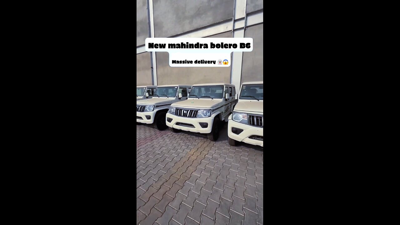 6 mahindra bolero delivery at once
