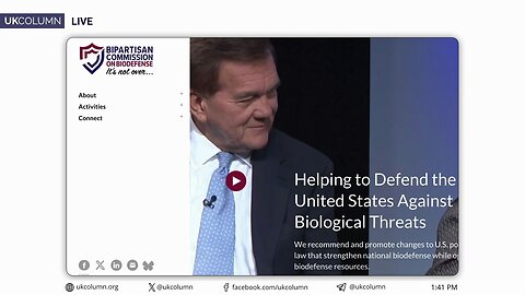 Biodefence: Preparing for a False Flag ‘Outbreak’? | UK Column News
