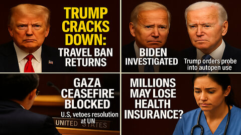 12 Countries Face New US Ban Find Out Which Ones!💥