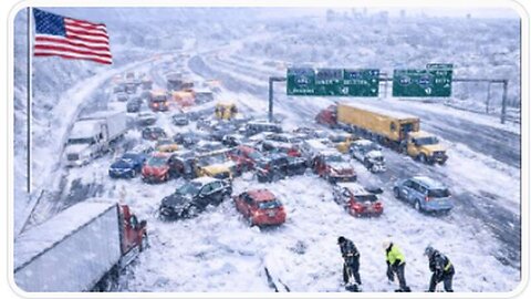 CHAOS in New York Today! Super Snowstorm Triggers Major Accidents Near Erie, PA - Weather Chaos