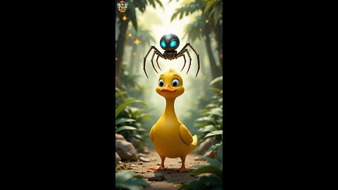Duck with Super Powers Saves a Cat | Animated Short #duckhero #duckrescue #animatedshort