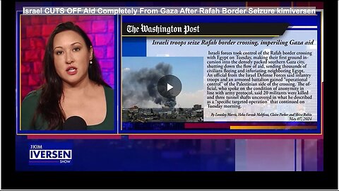"Israel Halts All Aid to Gaza Following Rafah Border Seizure"