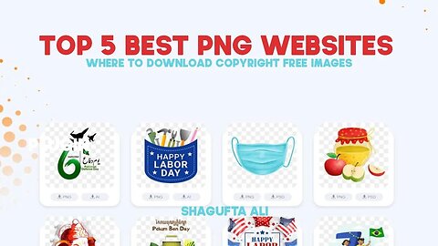 Top 5 Best PNG Websites | Where to Download Copyright Free Images | Free PNG Top Websites - 2024