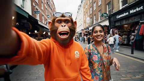 monkey vlogging in UK