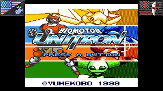 Biomotor Unitron (NEOGEO Pocket Color - Attract Mode) [NA Version of "バイオモーター・ユニトロン"]
