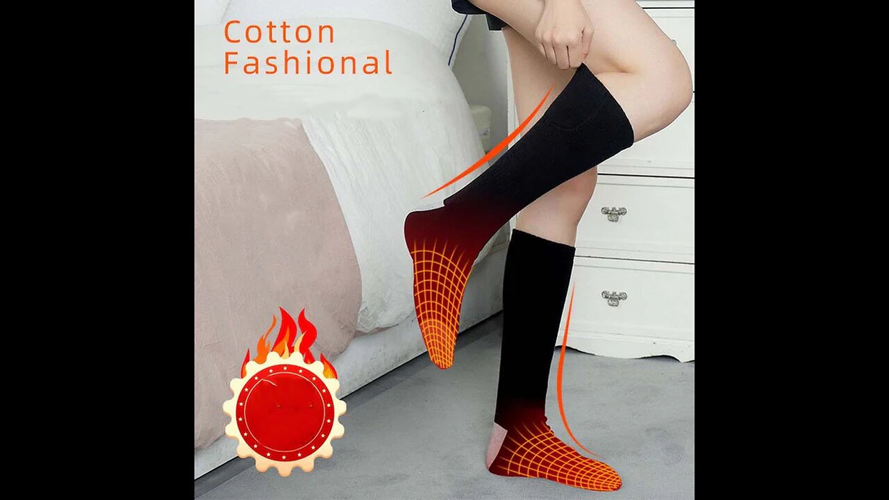 USB Rechargeable Heated Thermal Socks