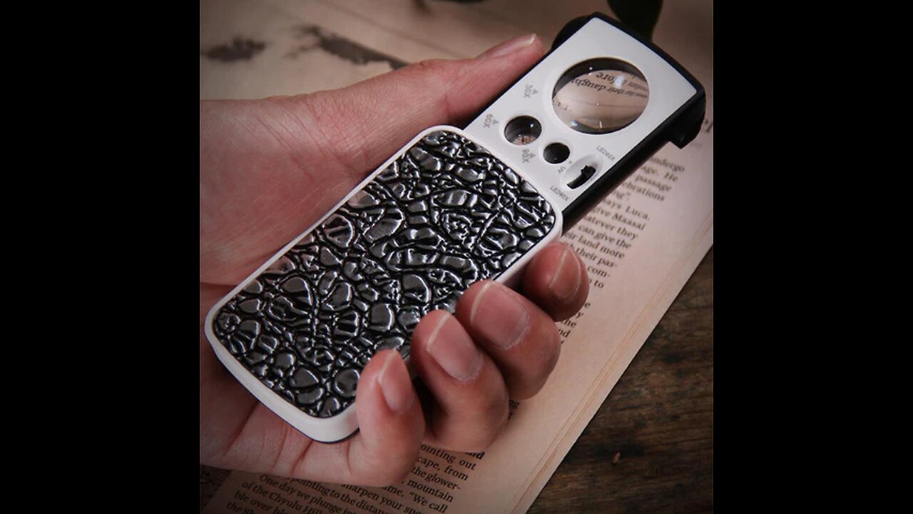Retractable High-Magnification HD Magnifying Glass
