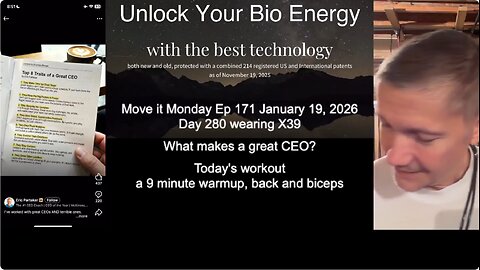 What makes a great CEO Move it Monday Ep 171 January 19, 2026