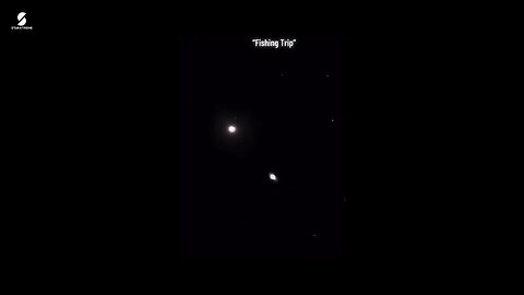 UFO Darting off into Space