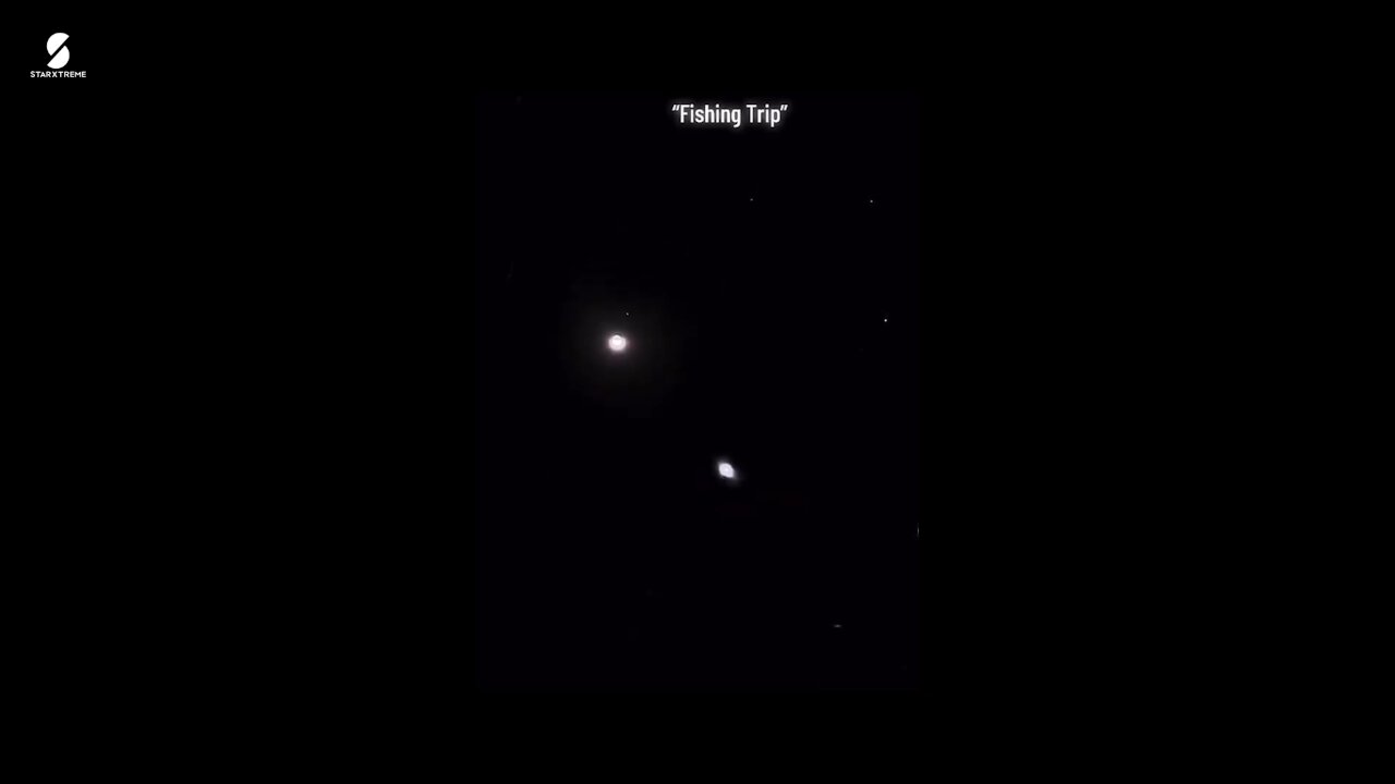UFO Darting off into Space