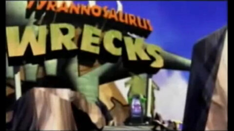 Crash Tag Team Racing Tyrannosaurus Wrecks Playthrough