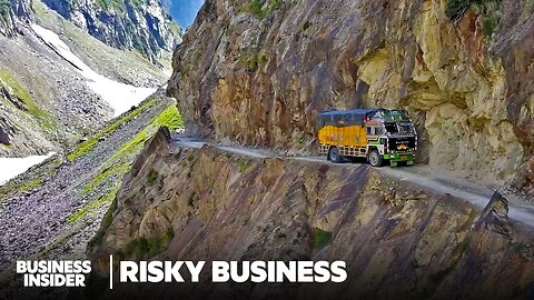 How Truck Drivers In India Navigate One Of The Most Dangerous Roads In The World