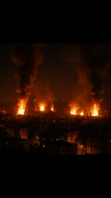 WATCH: Multiple Direct Iranian Missile Impacts Rock Tel Aviv